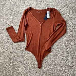 Abercrombie Long Sleeve Bodysuit